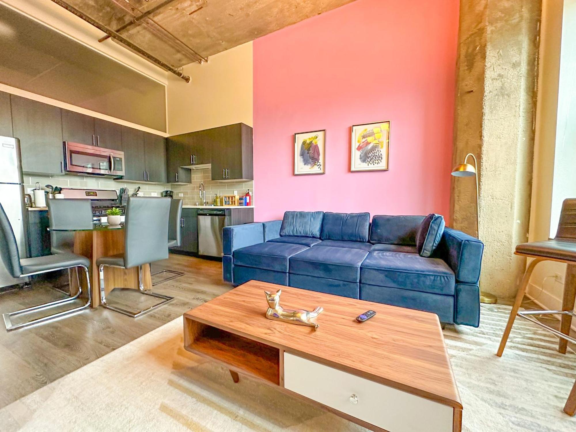 Modern 2Br Loft With Amazing City Skyline View And Optional Parking For 8 Guests Near Mccormick Place And Soldier Field شيكاغو المظهر الخارجي الصورة
